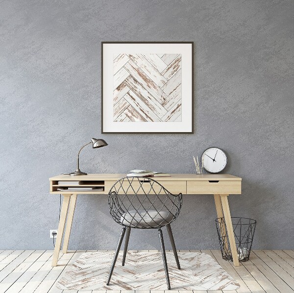 Office chair mat Wooden floor