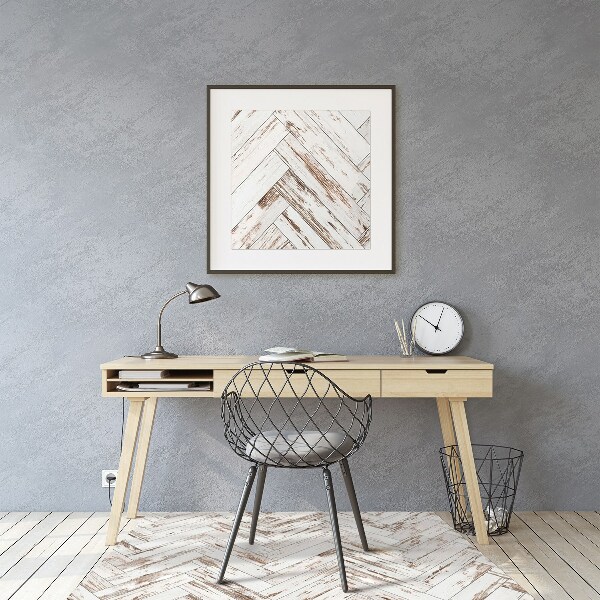 Office chair mat Wooden floor