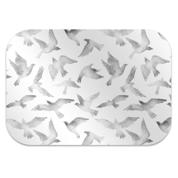 Office chair mat birds