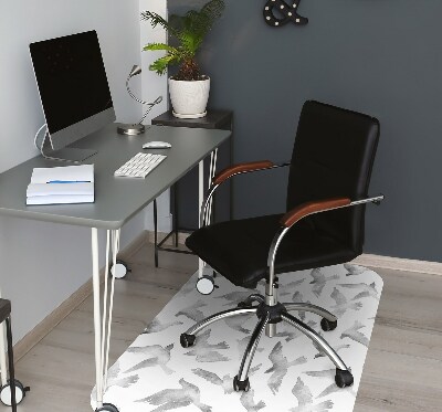 Office chair mat birds