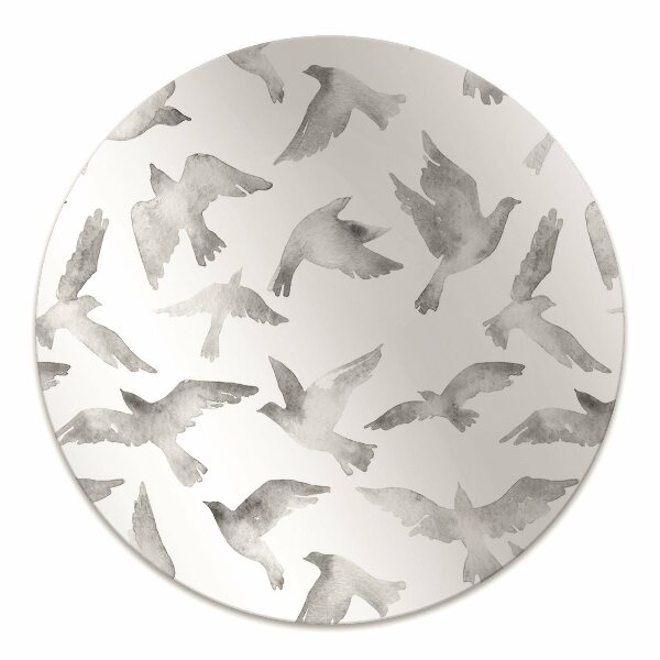 Office chair mat birds