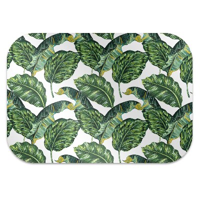 Office chair mat monstera