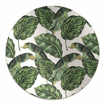 Office chair mat monstera