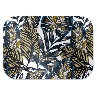 Office chair mat palm trees