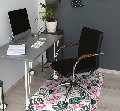 Computer chair mat pink Garden