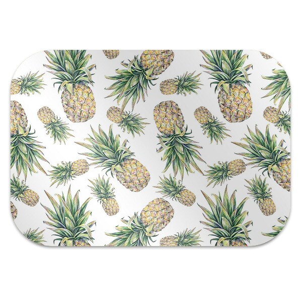 Office chair mat pineapples
