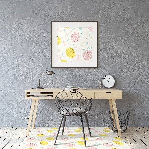 Office chair mat lemons