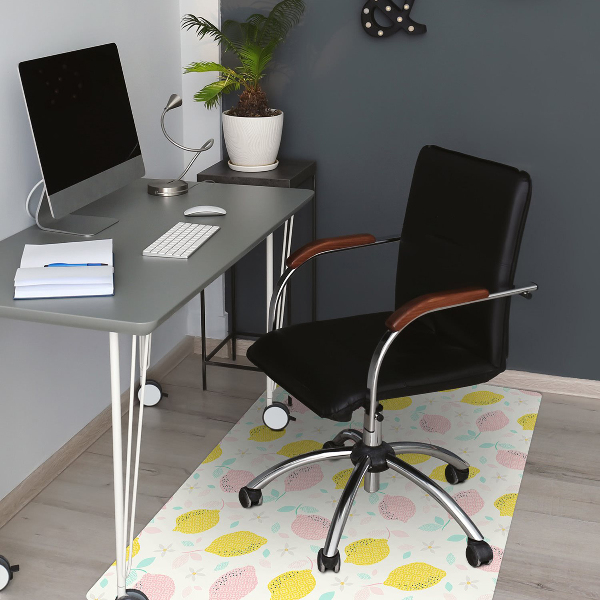 Office chair mat lemons