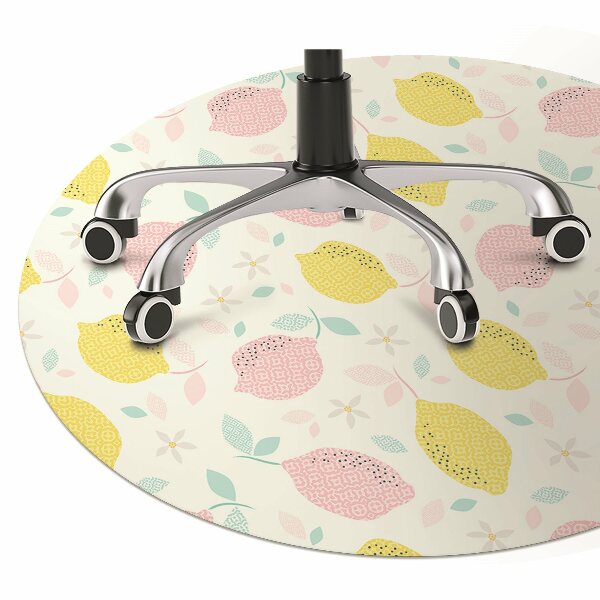 Office chair mat lemons