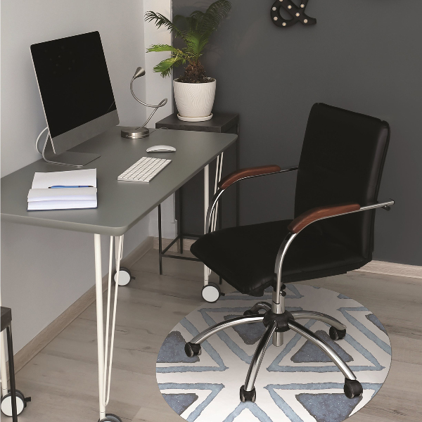 Office chair mat Threesome