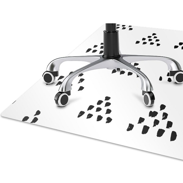 Office chair mat Scandinavian style