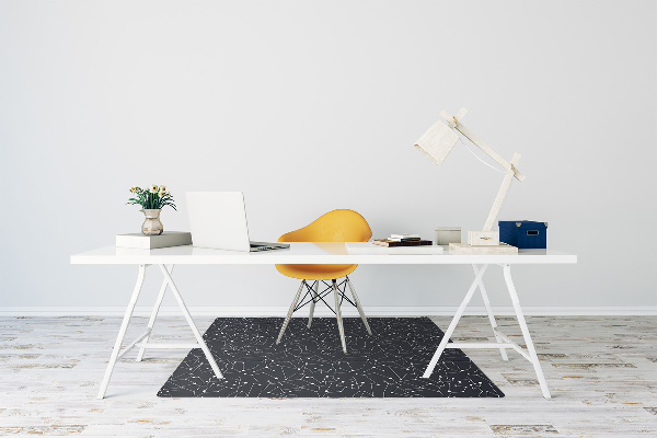 Office chair mat constellations galaxy