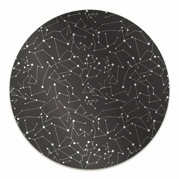 Office chair mat constellations galaxy
