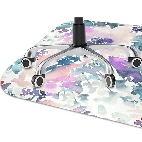 Office chair floor protector Flower garden
