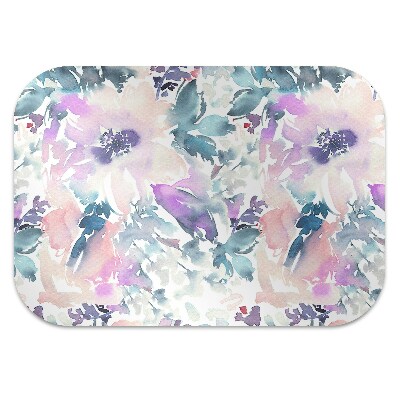 Office chair floor protector Flower garden