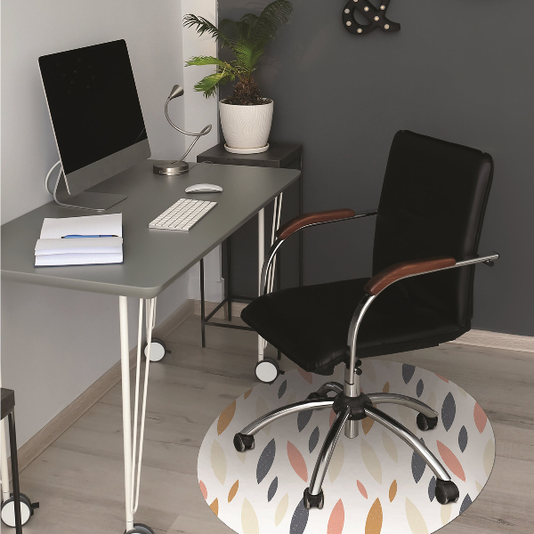 Office chair mat Scandinavian design