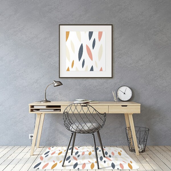 Office chair mat Scandinavian design