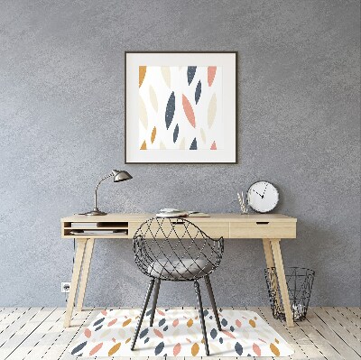 Office chair mat Scandinavian design