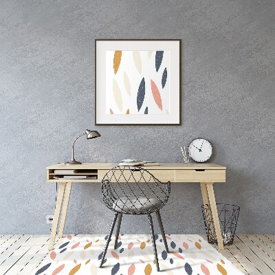 Office chair mat Scandinavian design