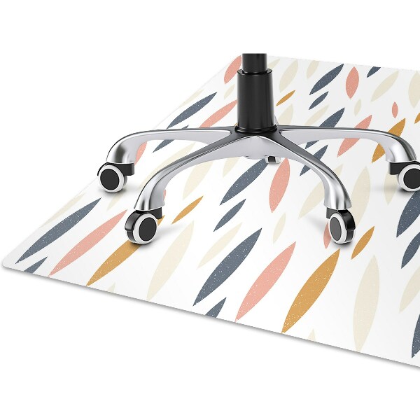 Office chair mat Scandinavian design