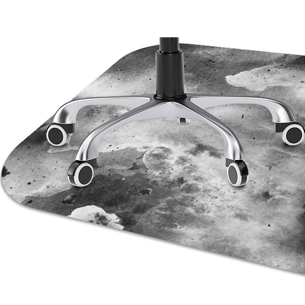 Desk chair mat Dark clouds