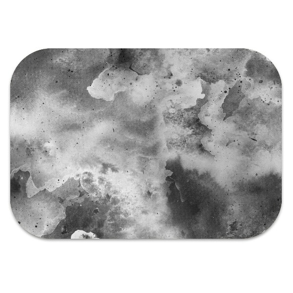Desk chair mat Dark clouds