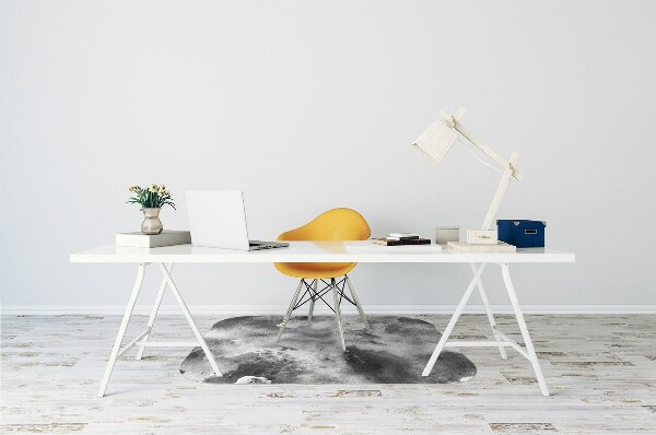Desk chair mat Dark clouds