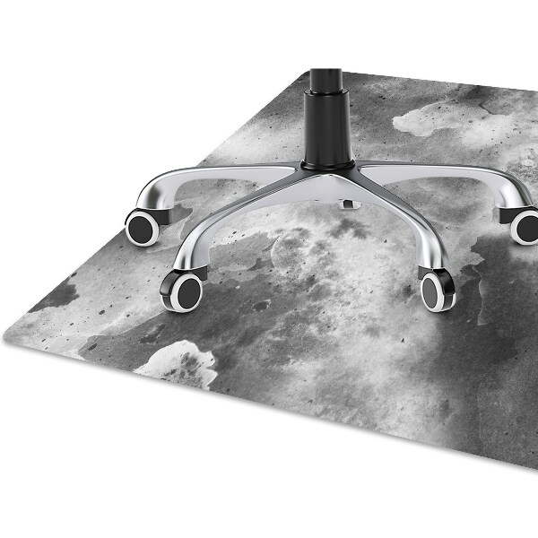 Desk chair mat Dark clouds