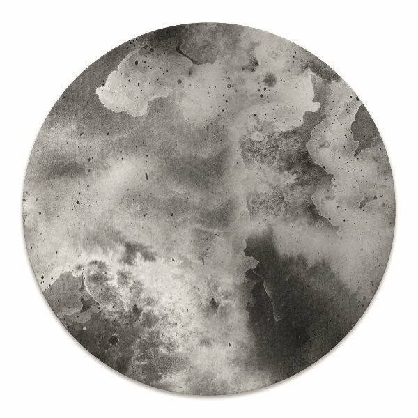 Desk chair mat Dark clouds