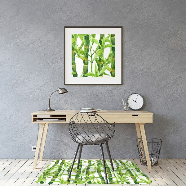 Office chair mat Bamboo