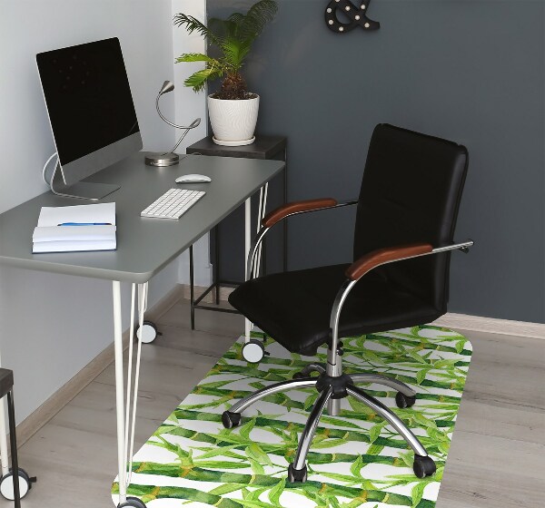 Office chair mat Bamboo