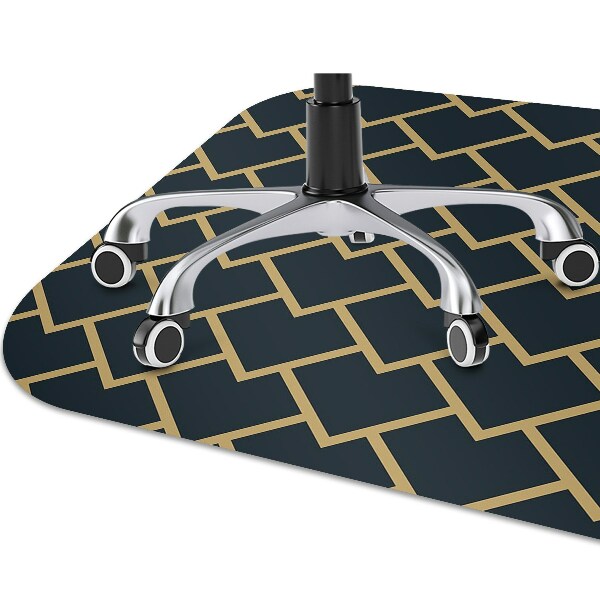 Office chair mat Scandinavian design