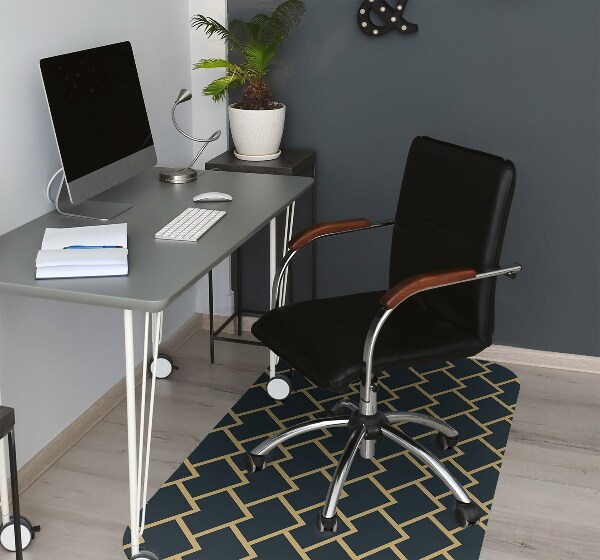 Office chair mat Scandinavian design