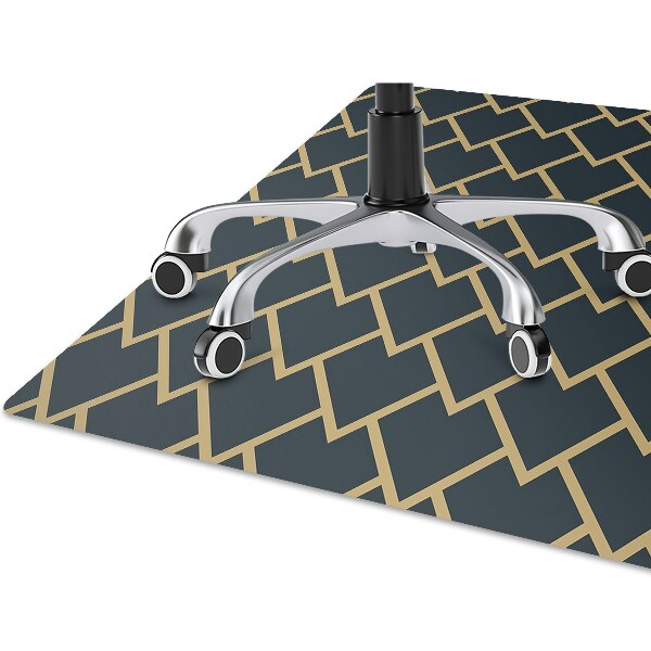 Office chair mat Scandinavian design