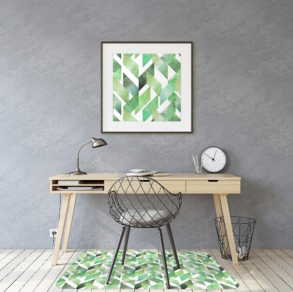 Office chair mat Bałaganiarska herringbone