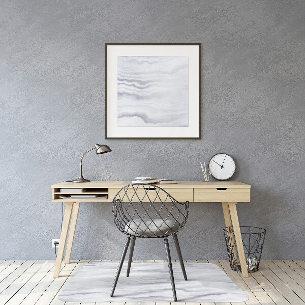 Desk chair mat Stone pattern