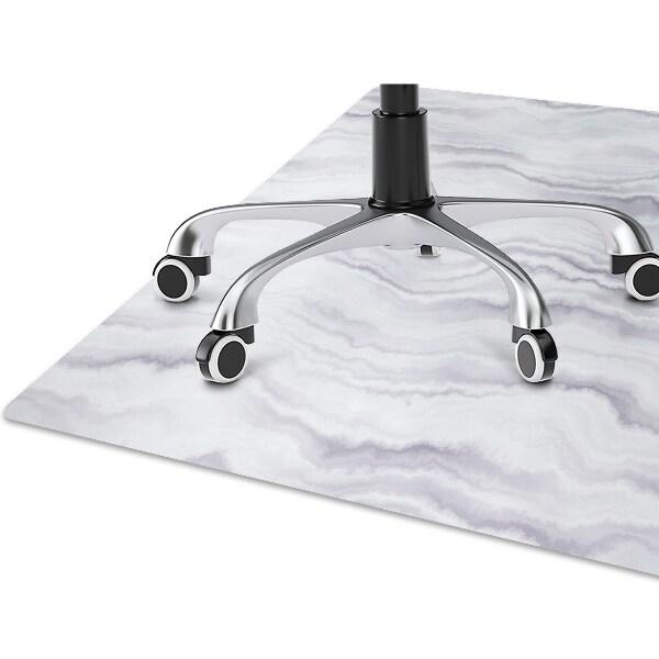Desk chair mat Stone pattern