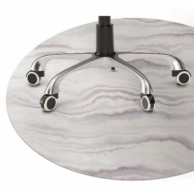 Desk chair mat Stone pattern