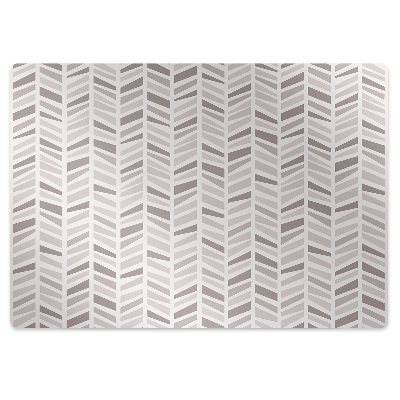 Chair mat Geometry of herringbone