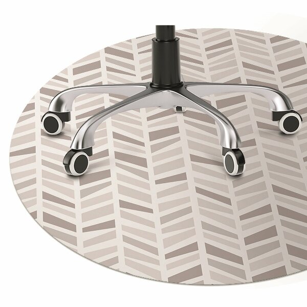 Chair mat Geometry of herringbone