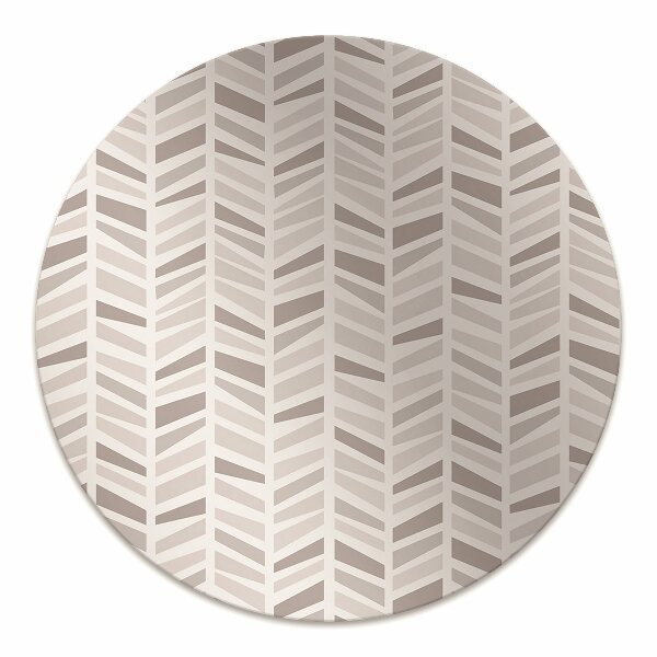 Chair mat Geometry of herringbone