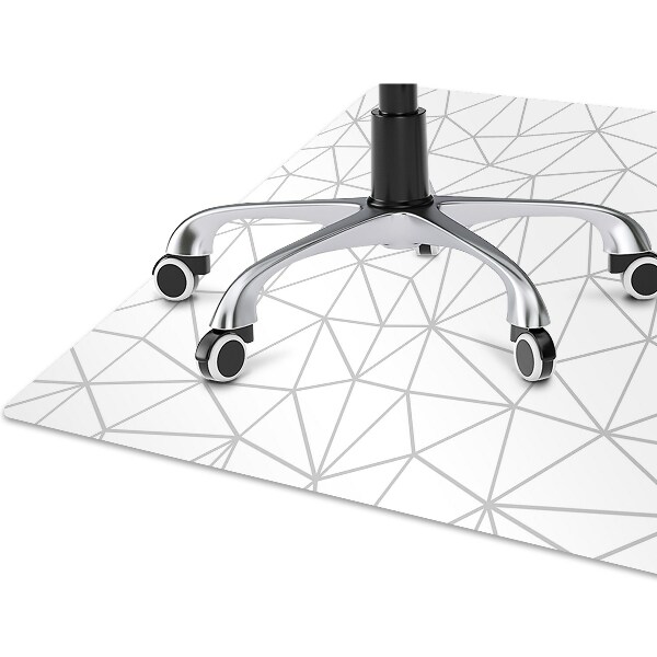 Office chair mat Scandinavian style
