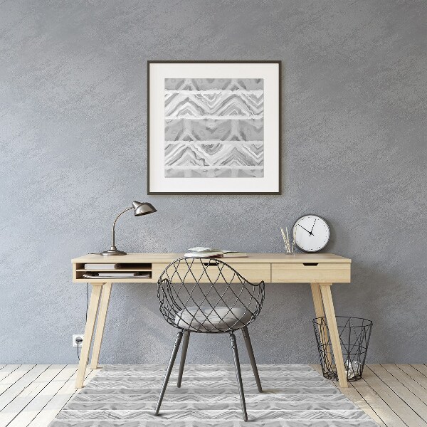 Office chair mat Scandinavian style