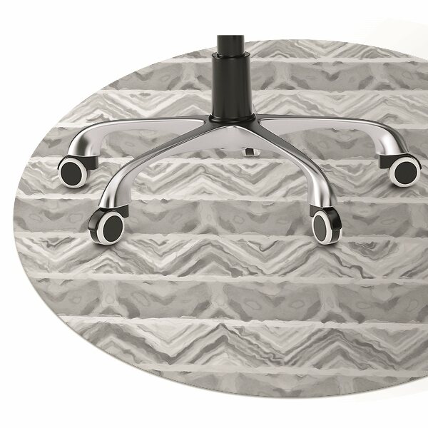 Office chair mat Scandinavian style