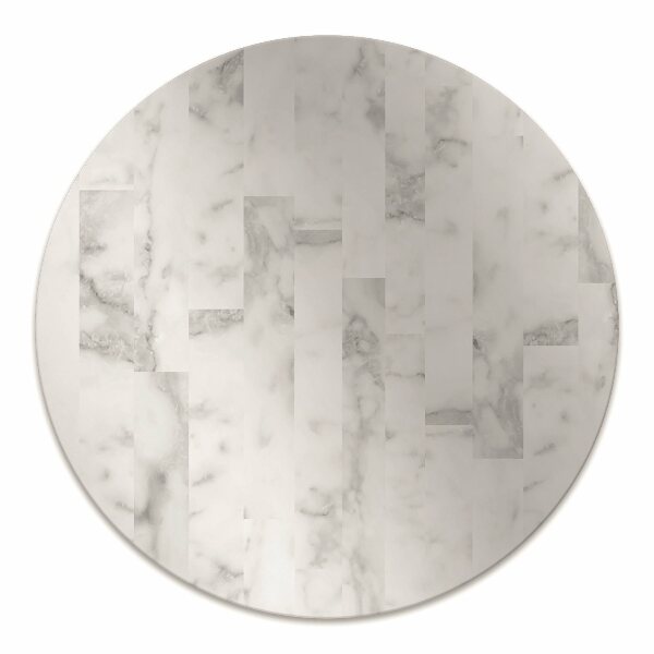 Office chair mat Marble