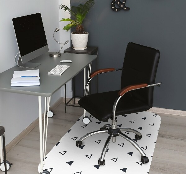Office chair mat Threesome