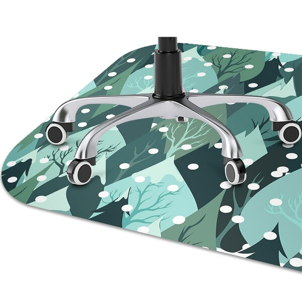 Desk chair mat cold mountain
