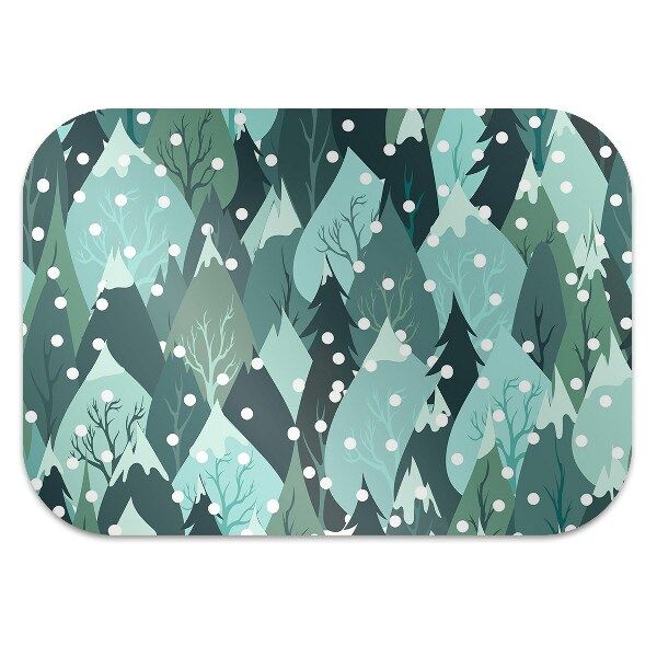Desk chair mat cold mountain