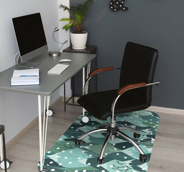 Desk chair mat cold mountain