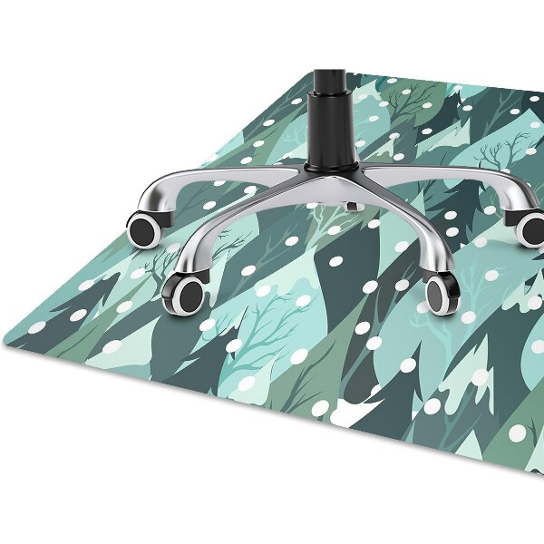Desk chair mat cold mountain